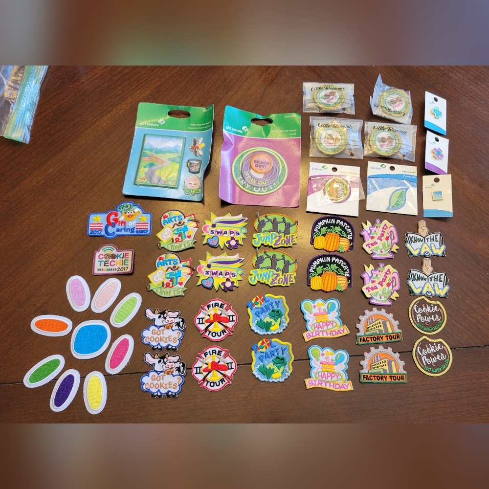 EUC Girl Scout Patches and Pins